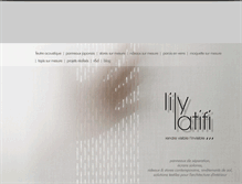 Tablet Screenshot of lilylatifi.com